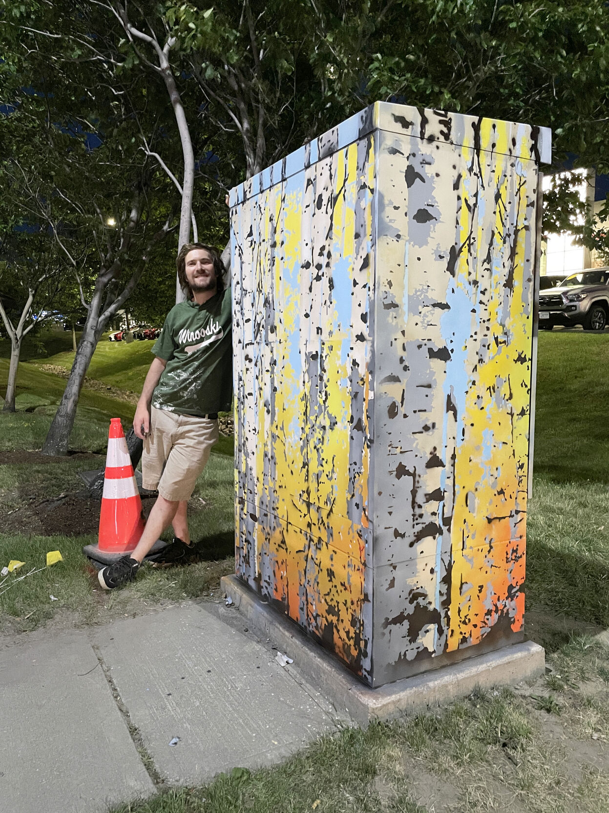 Myles Moran utility box